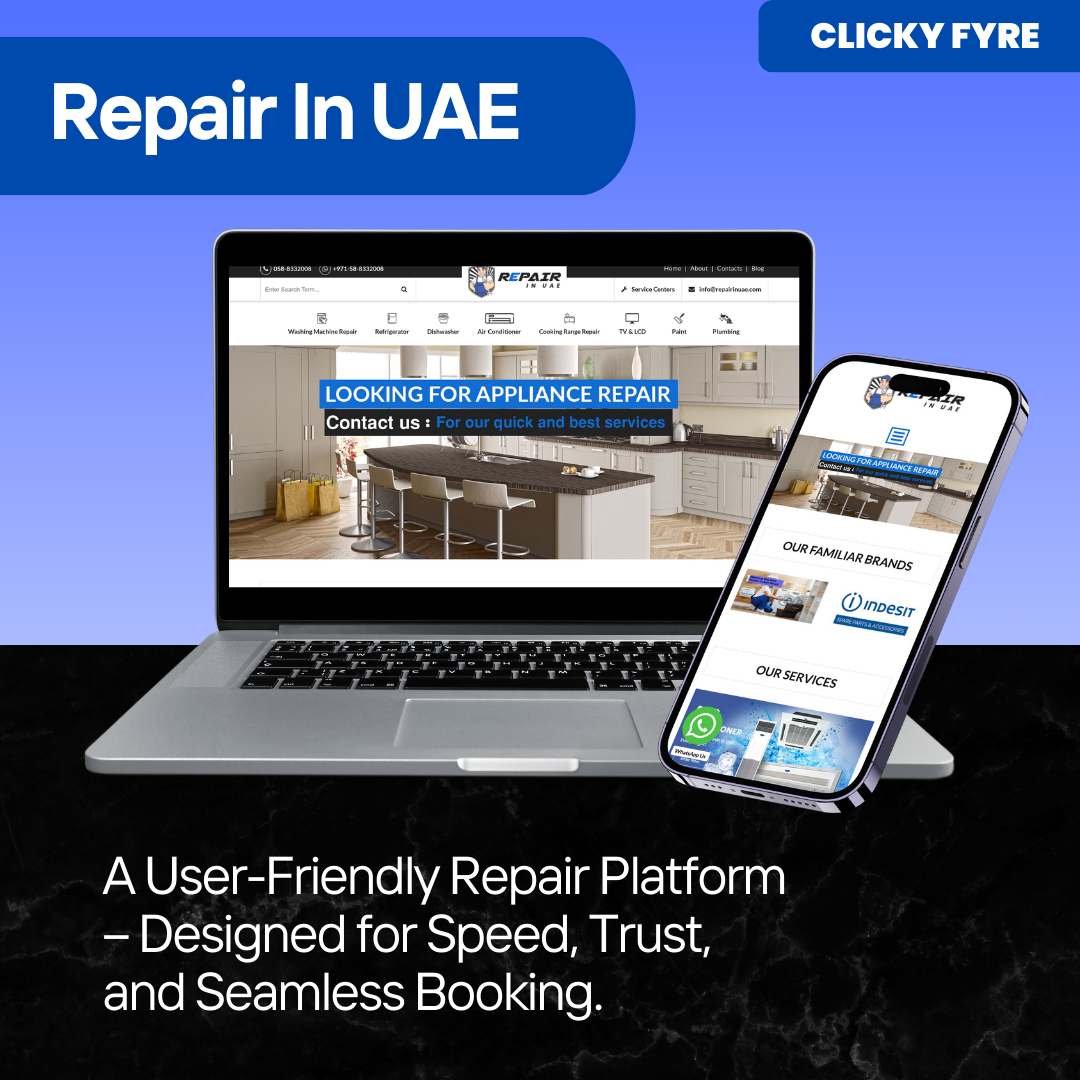 Repair In UAE – Appliance Repair Website
